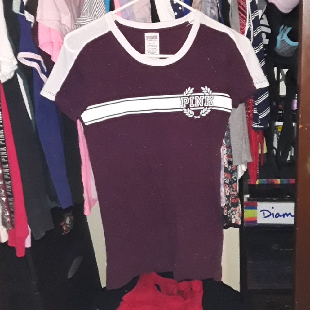 pink ringer tee